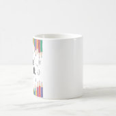 Willkommen zurück zum Shirt der Schule, dem ersten Kaffeetasse (Mittel)