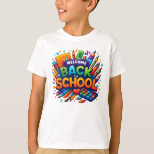 Willkommen zurück zum T - Shirt Schulbedarf