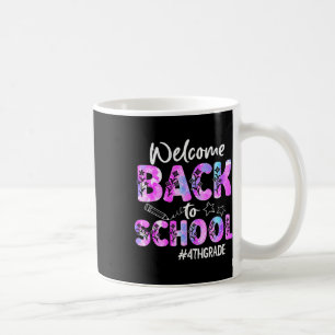 Willkommen zurück zur 4. Klasse der Schule Kaffeetasse