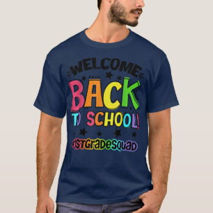 Willkommen zurück zur ersten Klasse des Lehrers St T-Shirt
