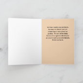 Willkommen zurück zur Janitor Card der Schule Dankeskarte (Innenseite)