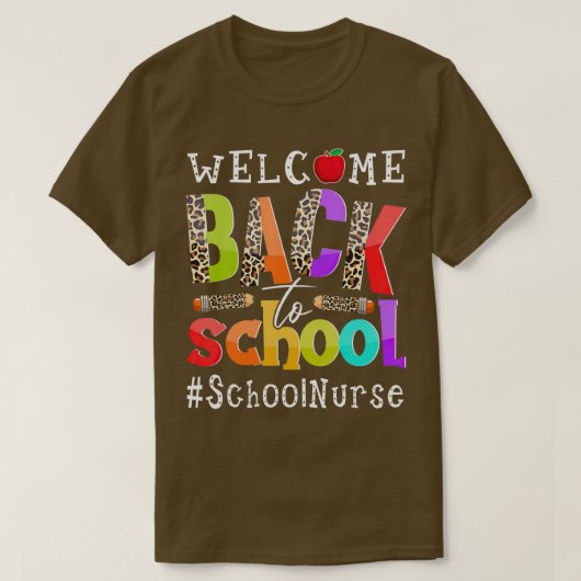 Willkommen zurück zur Krankenschwester am ersten S T-Shirt (Design vorne)