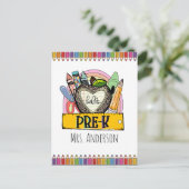 Willkommen zurück zur Postkarte für das Foto der S (Stehend Vorderseite)