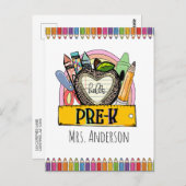 Willkommen zurück zur Postkarte für das Foto der S (Vorne/Hinten)