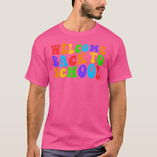Willkommen zurück zur Schule 1. Schultag 1 T-Shirt