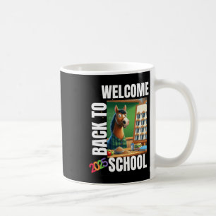 Willkommen zurück zur Schule 2025 Kaffeetasse