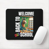 Willkommen zurück zur Schule 2025 Mousepad (Mit Mouse)