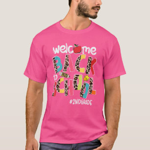 Willkommen zurück zur Schule 2. Klasse Zurück zur T-Shirt