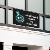 Willkommen zurück zur Schule Banner (Äußeres Gebäude)