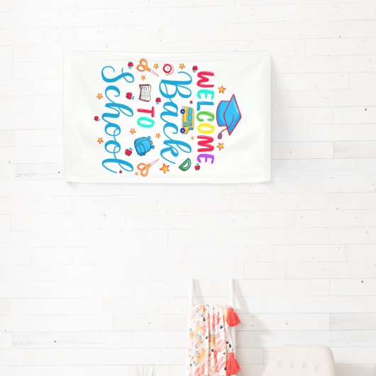 Willkommen zurück zur Schule Banner (InSitu)