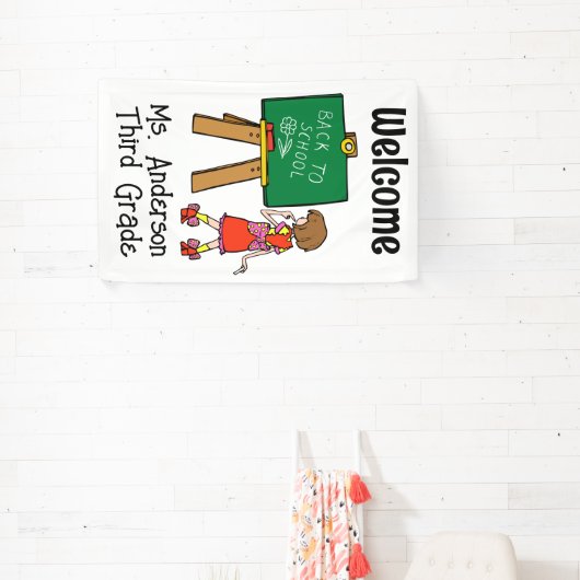 Willkommen zurück zur Schule Banner (InSitu)