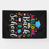 Willkommen zurück zur Schule Banner (Horizontal)