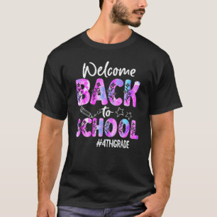 Willkommen zurück zur Schule der vierten Klasse zu T-Shirt