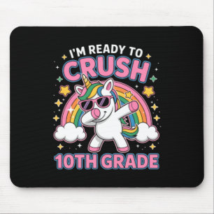 Willkommen zurück zur Schule Einhorn zerquetscht 1 Mousepad