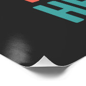 Willkommen zurück zur Schule, Geschenk für Lehrer Poster (Ecke)