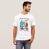 Willkommen zurück zur Schule Global Pre-K Teacher T-Shirt (Vorne ganz)
