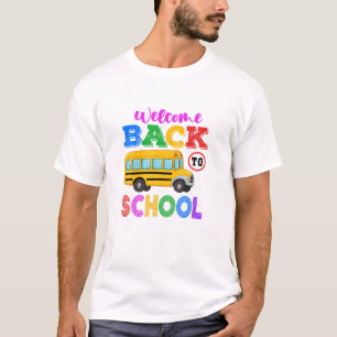 Willkommen zurück zur Schule Hier komme ich Elemen T-Shirt