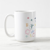 Willkommen zurück zur Schule Kaffeetasse (Links)