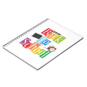 Willkommen zurück zur Schule Notizblock (Linke Seite)