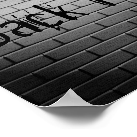 Willkommen zurück zur Schule! Plakatwerbung Poster (Ecke)