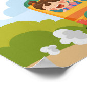 Willkommen zurück zur Schule Poster (Ecke)