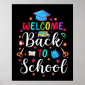 Willkommen zurück zur Schule Poster (Vorne)