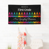Willkommen zurück zur Schule Regenbogenstift Banner (Insitu)