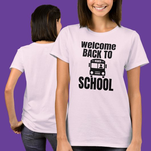 Willkommen zurück zur Schule T-Shirt