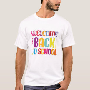 Willkommen zurück zur Schule T-Shirt