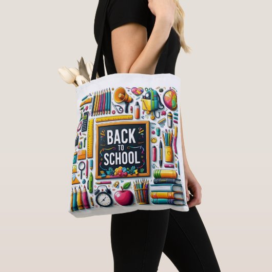 Willkommen zurück zur Schule Tasche (Von Nahem)