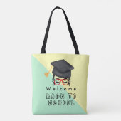 Willkommen zurück zur Schule Tasche (Rückseite)