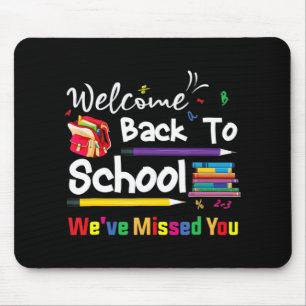 Willkommen zurück zur Schule Wir haben dir den Sch Mousepad