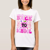 Willkommen zurück zur Schule, zurück zur Schule T-Shirt (Vorderseite)