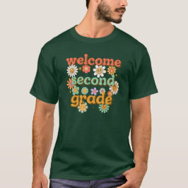 WILLKOMMEN ZWEITE KLASSE  ZURÜCK IN DIE SCHULE ERS T-Shirt