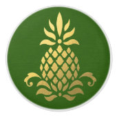 Willkommene Ananassruckpullis - SRF Keramikknauf (Vorderseite)