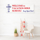 Willkommene Fahne der Gewohnheits-VBS Banner (Insitu)