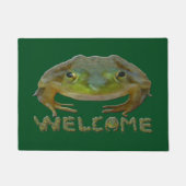Willkommene Frösche Fußmatte (Vorderseite)