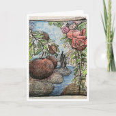 Willkommene Herz-Jubiläumskarte Karte (Vorderseite)