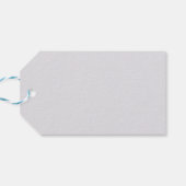 Willkommene kleine Geschenkmarke {Light Blue and G Geschenkanhänger (Rückseite Horizontal)