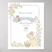 Willkommene Mäuse zur launigen Babyparty Poster (Vorne)