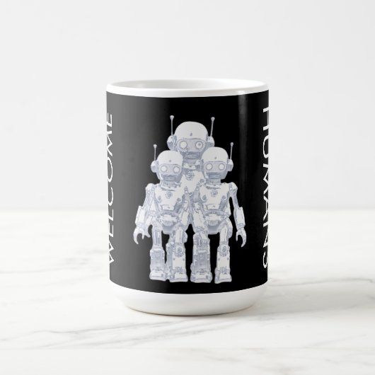 WILLKOMMENE MENSCHEN KAFFEETASSE (Mittel)