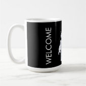 WILLKOMMENE MENSCHEN KAFFEETASSE (Links)
