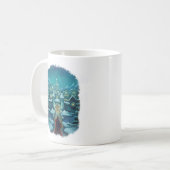willkommene Sankt-Tasse doppelseitig Kaffeetasse (Vorderseite Links)