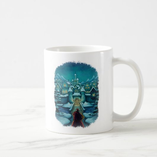 willkommene Sankt-Tasse doppelseitig Kaffeetasse (Rechts)