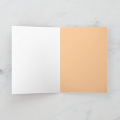 Willkommene Zuhause-Karte Karte (Innenseite)