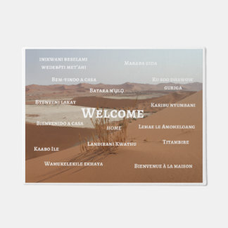 Willkommene Zuhause-Matte Fußmatte