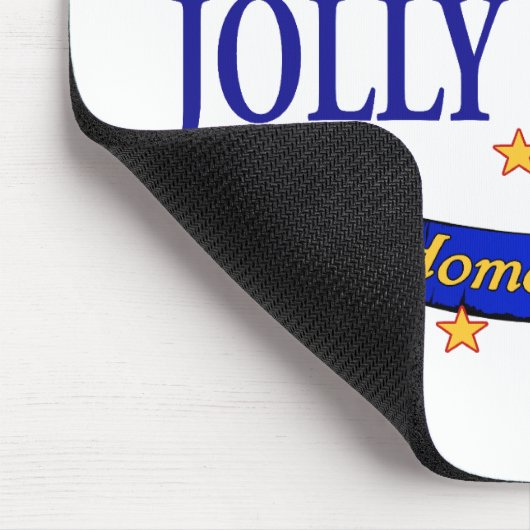 Willkommene Zuhause-Piratenflaggen Mousepad (Ecke)