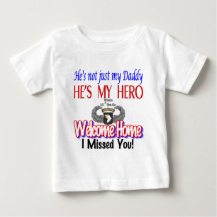 Willkommene Zuhause-Vati-Produkte Baby T-shirt