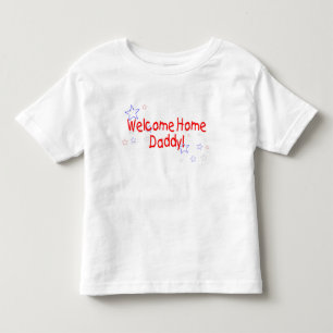 Willkommene Zuhause-Vatisterne Kleinkind T-shirt