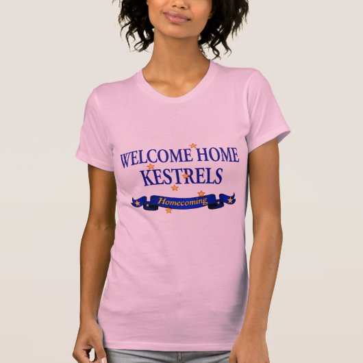 Willkommene ZuhauseKestrels T-Shirt (Vorderseite)